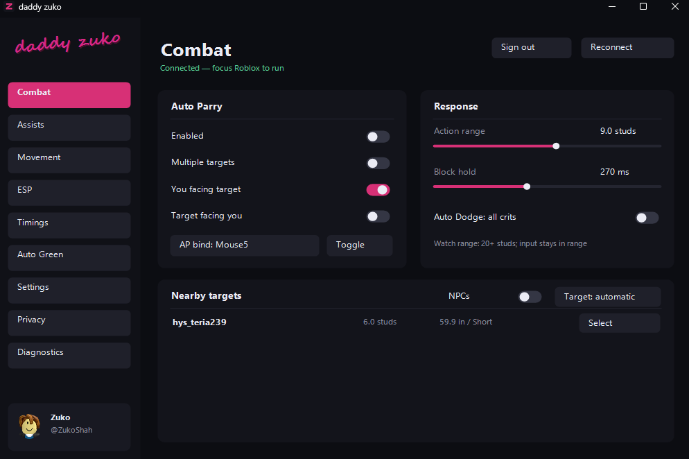 Combat Section